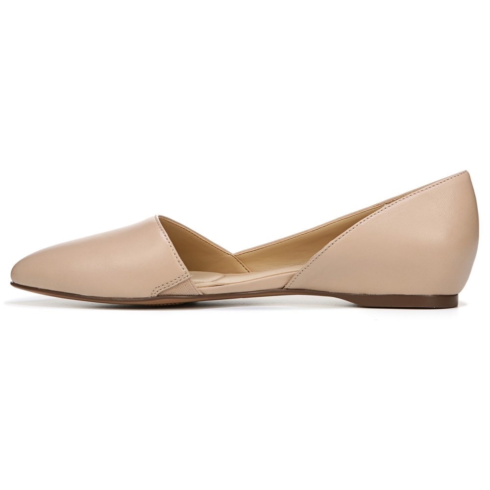Women’s Naturalizer SAMANTHA D'ORSAY FLAT size 6 -Taupe